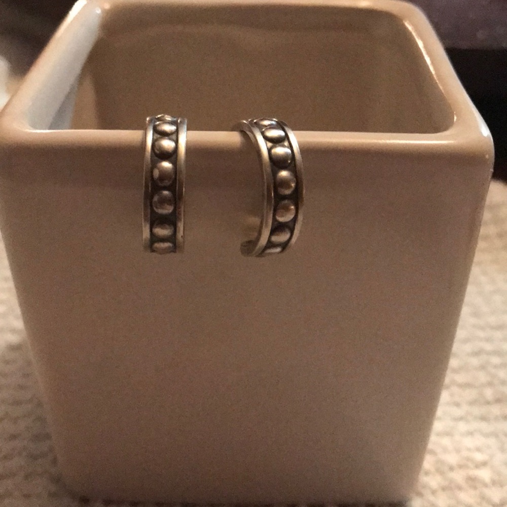 James Avery hoop earrings